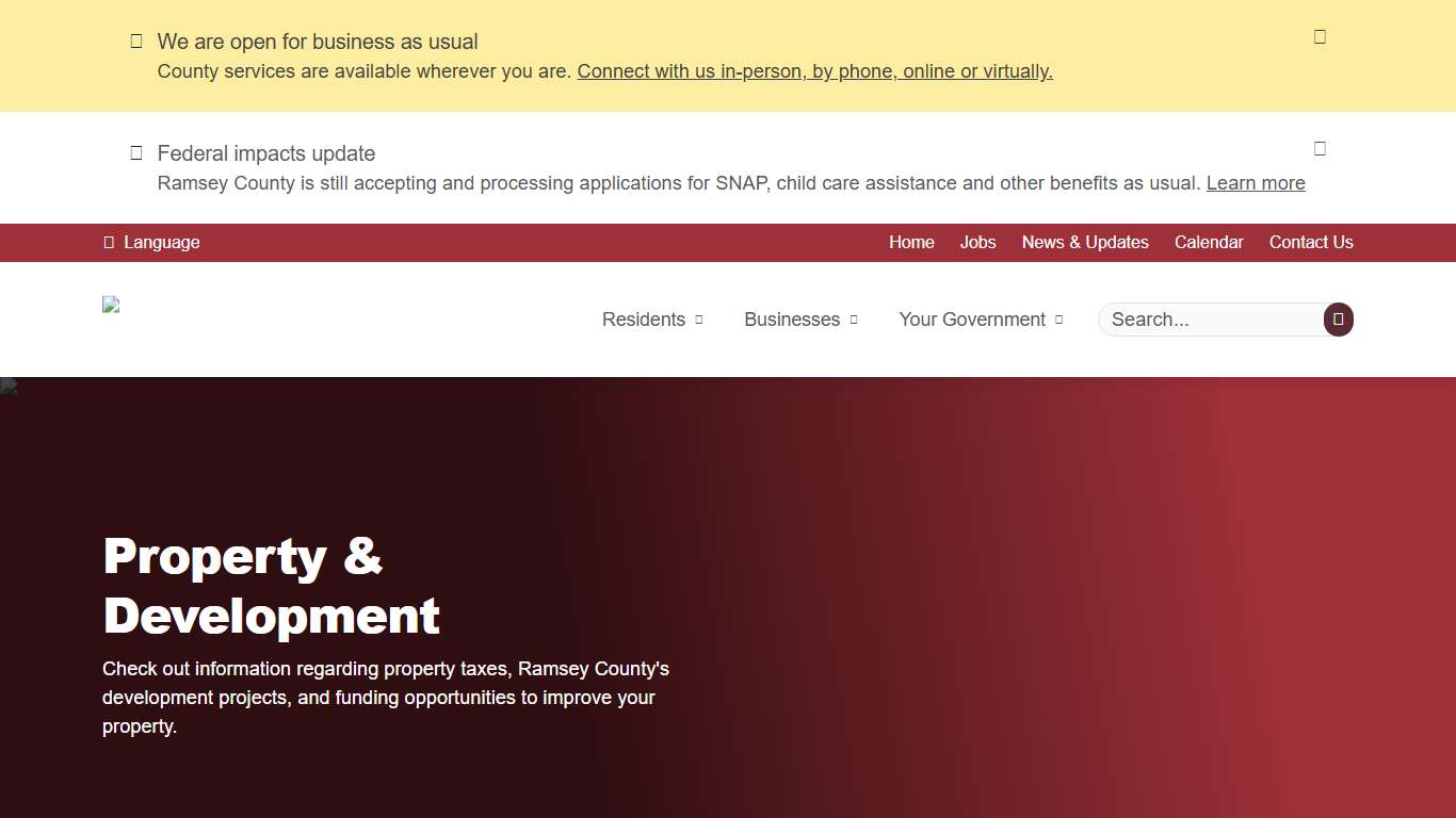 Property & Development | Ramsey County, Minnesota