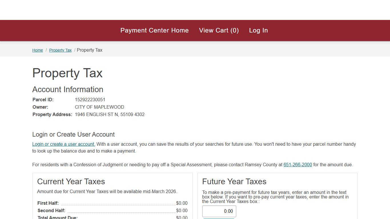 Property Tax | Property Tax | Ramsey County